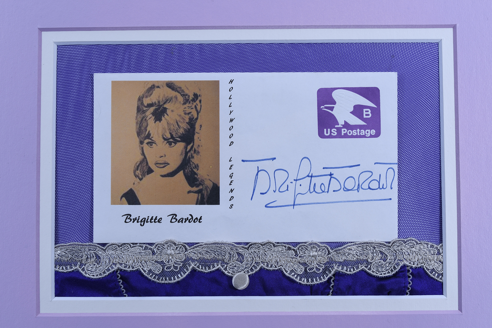 Brigitte Bardot Framed Memorabilia - Image 4 of 6