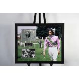 Lester Piggott Framed Memorabilia