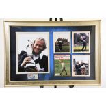 Jack Nicklaus Unique Signed Memorabilia Presentation