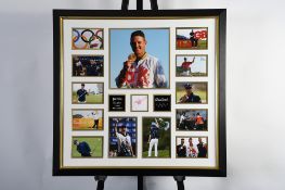 Justin Rose Framed Signature Presentation