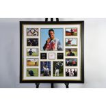 Justin Rose Framed Signature Presentation