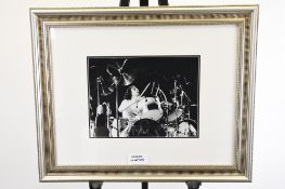 Nick Mason Framed Signed Photo Presentation