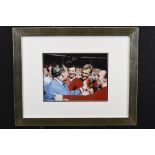 Framed Signed Photo by Nobby Stiles