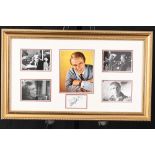 Adam Faith Framed Signature Presentation