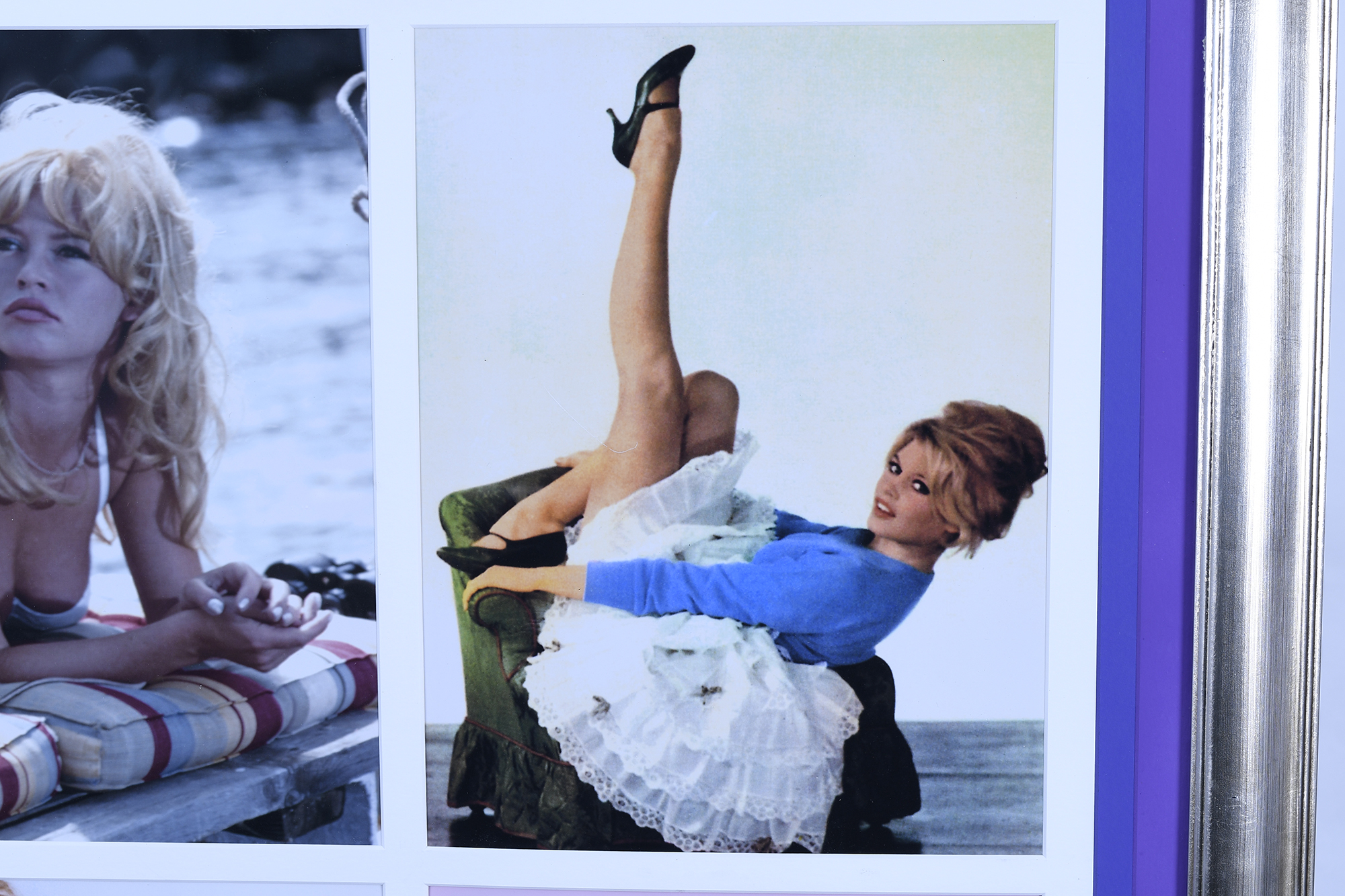 Brigitte Bardot Framed Memorabilia - Image 3 of 6