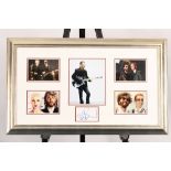 Dave Stewart Framed Signature Presentation