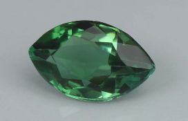 Green Cuprian-Tourmaline, 1.17 Ct