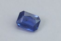 Blue Sapphire, 0.73 Ct