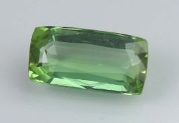 Green "Paraiba"-Tourmaline, 3.12 Ct