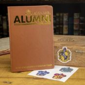 Hogwarts Alumni Notebook and Sticker Set