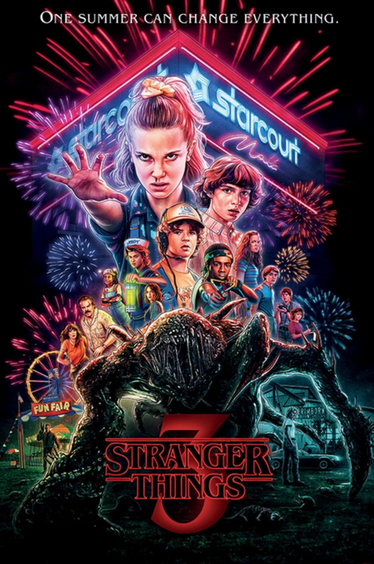 Stranger Things Summer of 85 Poster