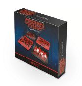 Stranger Things Phrases 4 Coaster Set