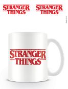 Stranger Things Logo Red Mug