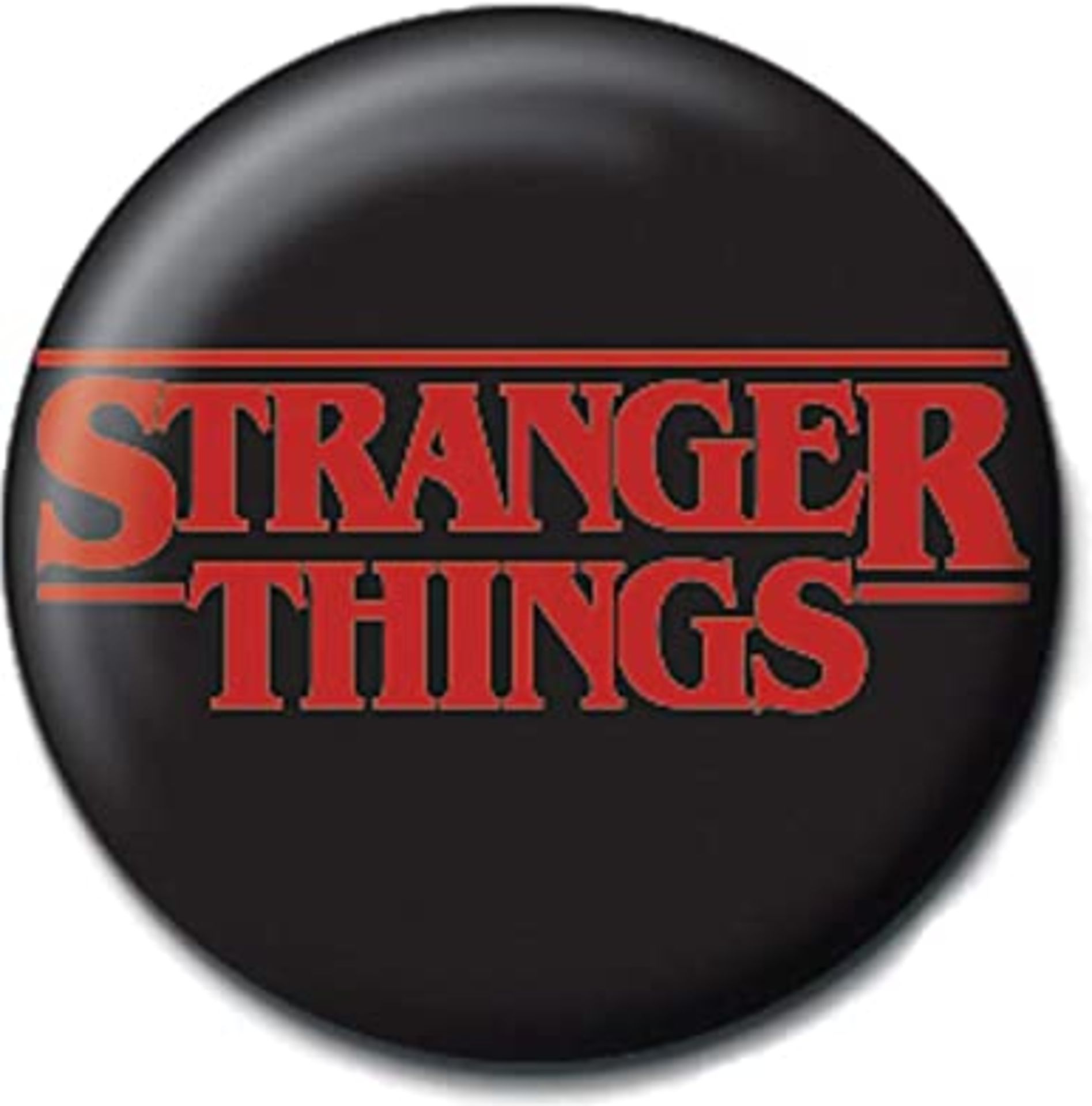 Stranger Things Button Badge