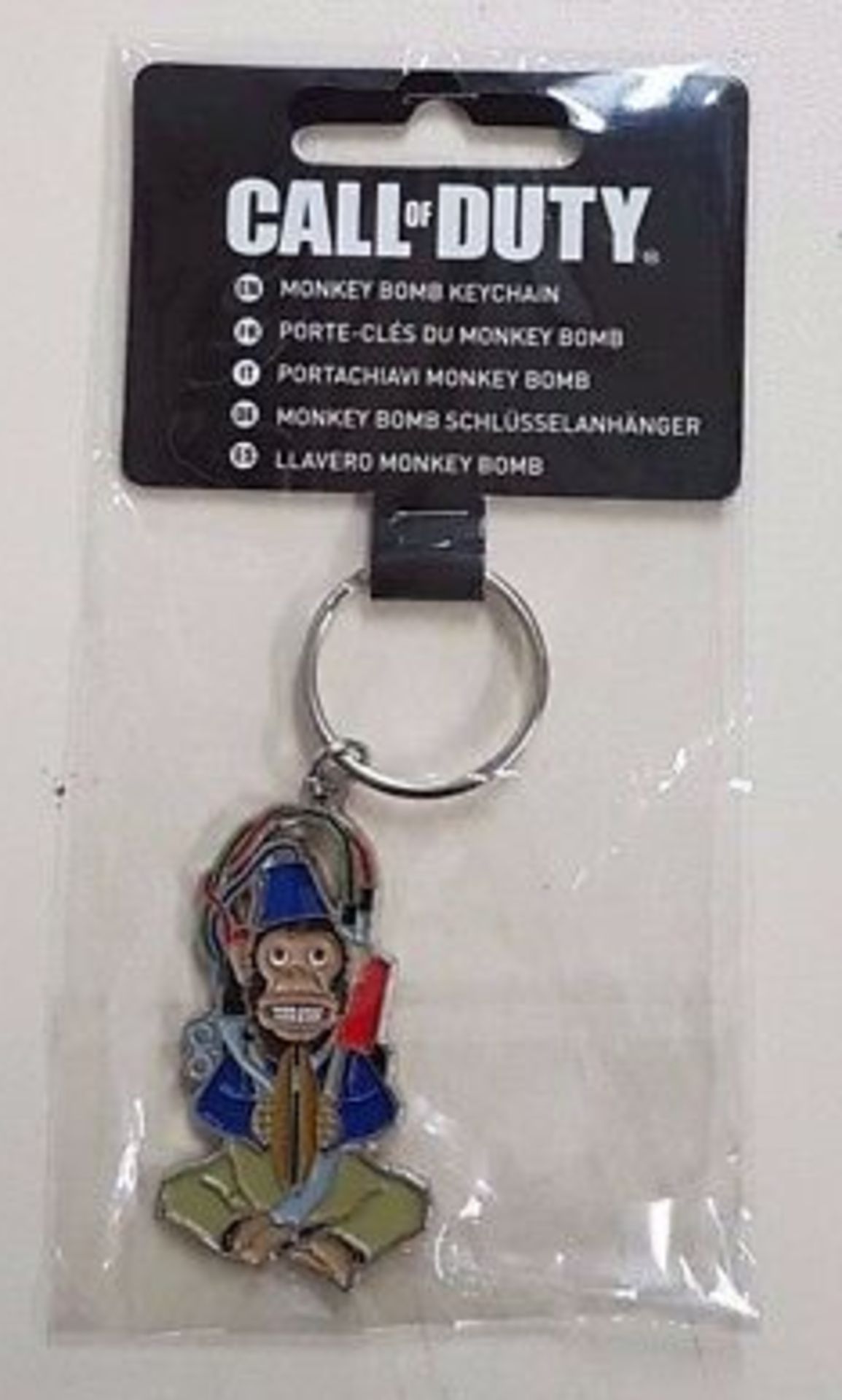 Official Call of Duty Monkey Bomb Key Chain