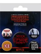 Stranger Things Upside Down Badge Pack