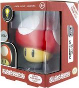 DC Comics Mario Mushroom 3D Character Light, Multi-Colour