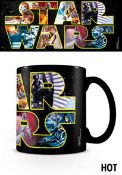 Star Wars Logo Characters Heat Changing Mug