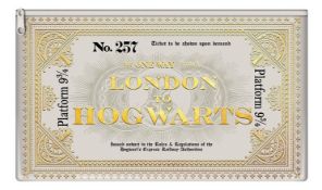 Harry Potter Hogwarts Express Ticket Unfilled Pencil Case