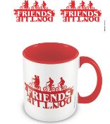 Stranger Things Friends Don't Lie Red Mug