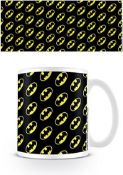 DC Originals Batman Logo Pattern Mug