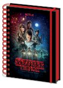 Stranger Things One Sheet A5 Notebook