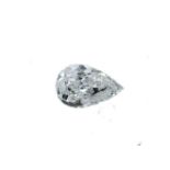 GIA Pear Shape Diamond E IF 0.91 Carats