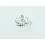 GIA Pear Shape Diamond G VS2 0.90 Carats