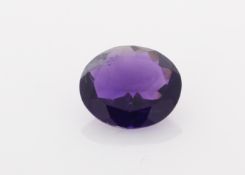 Loose Oval Amethyst 5.45 Carats