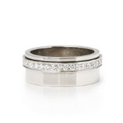 Piaget 18k White Gold Diamond Possession Ring