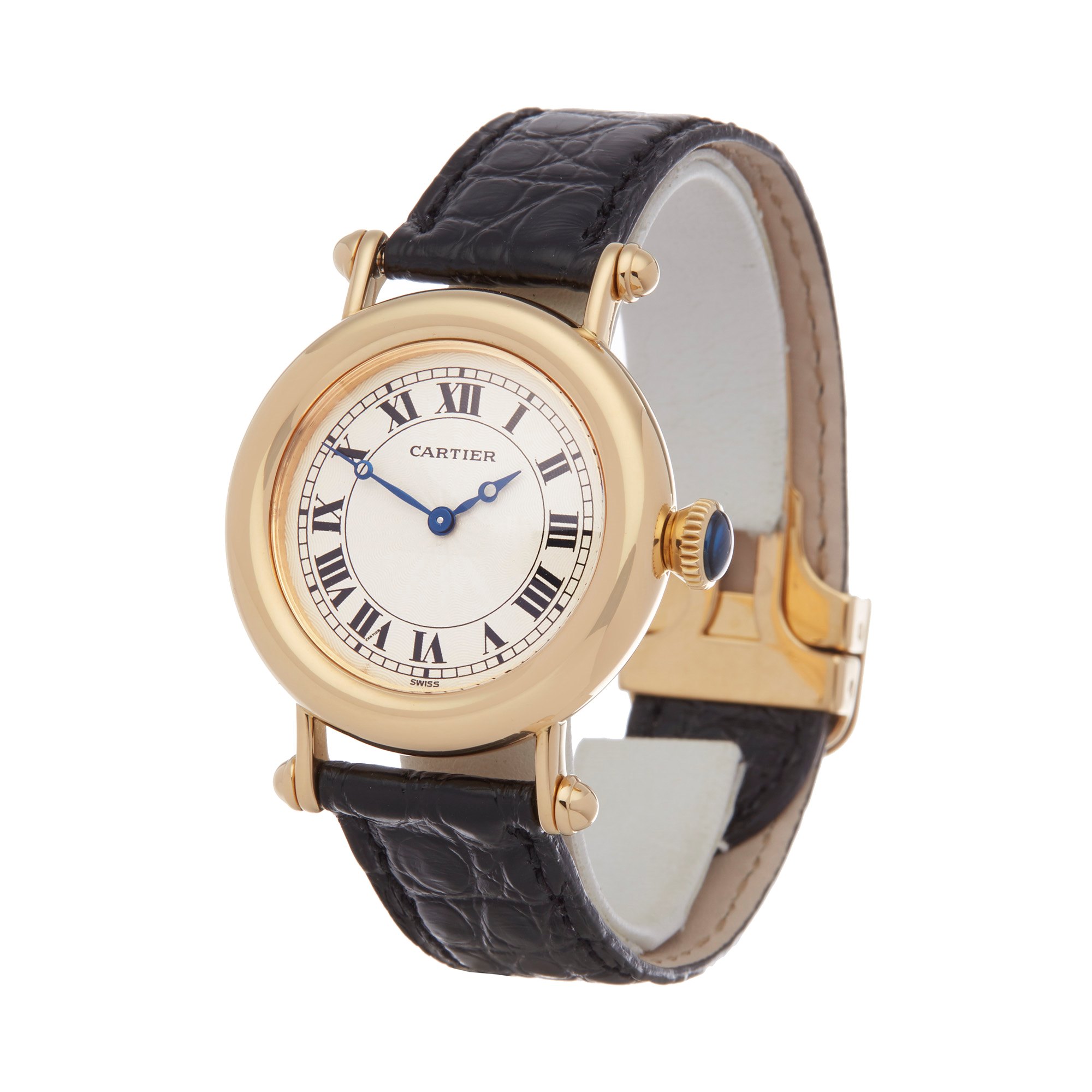 Cartier Diabolo 1460 D Ladies Yellow Gold Mechanique Watch - Image 2 of 7