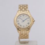 Cartier Panthère Cougar 116000R Unisex Yellow Gold Watch