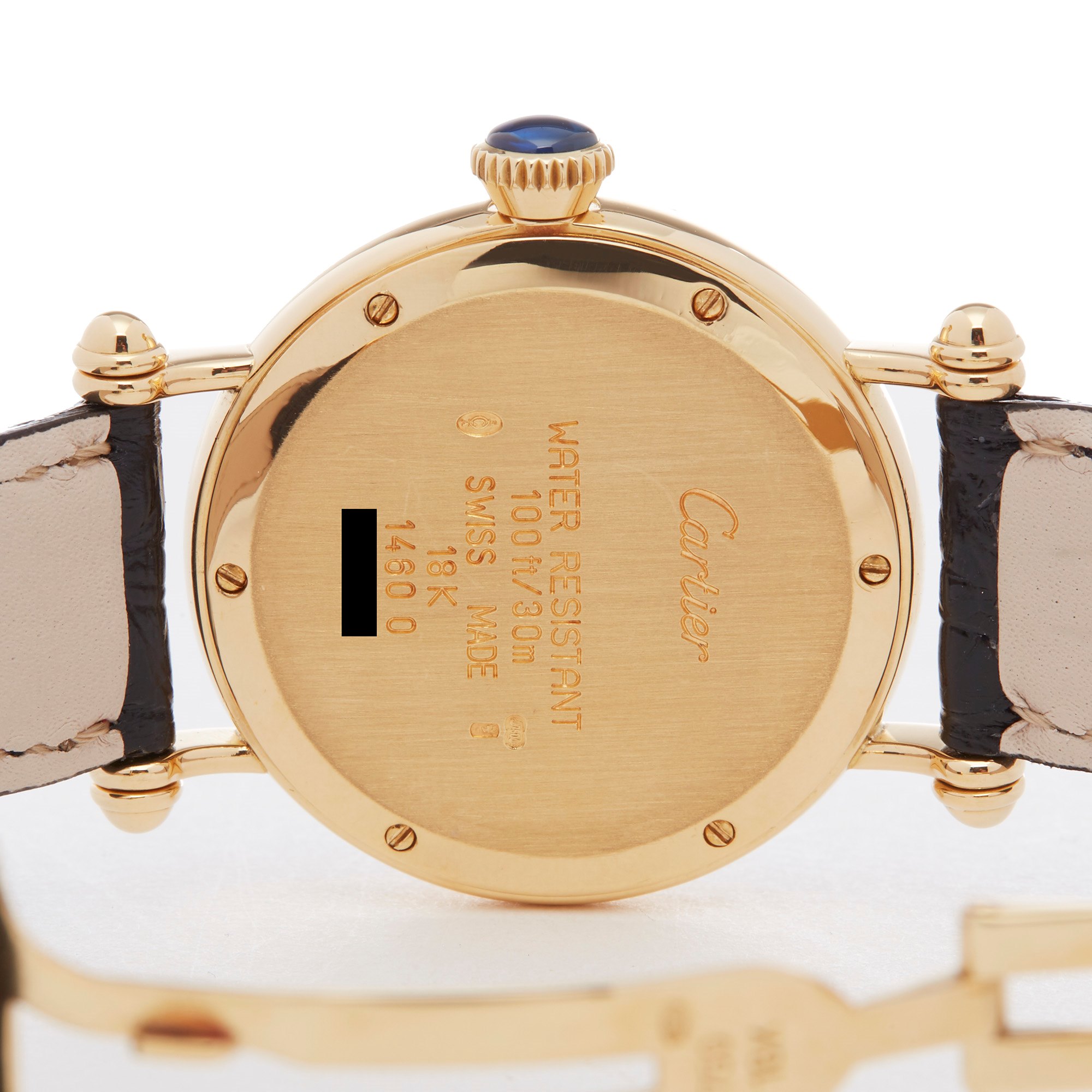 Cartier Diabolo 1460 D Ladies Yellow Gold Mechanique Watch - Image 6 of 7