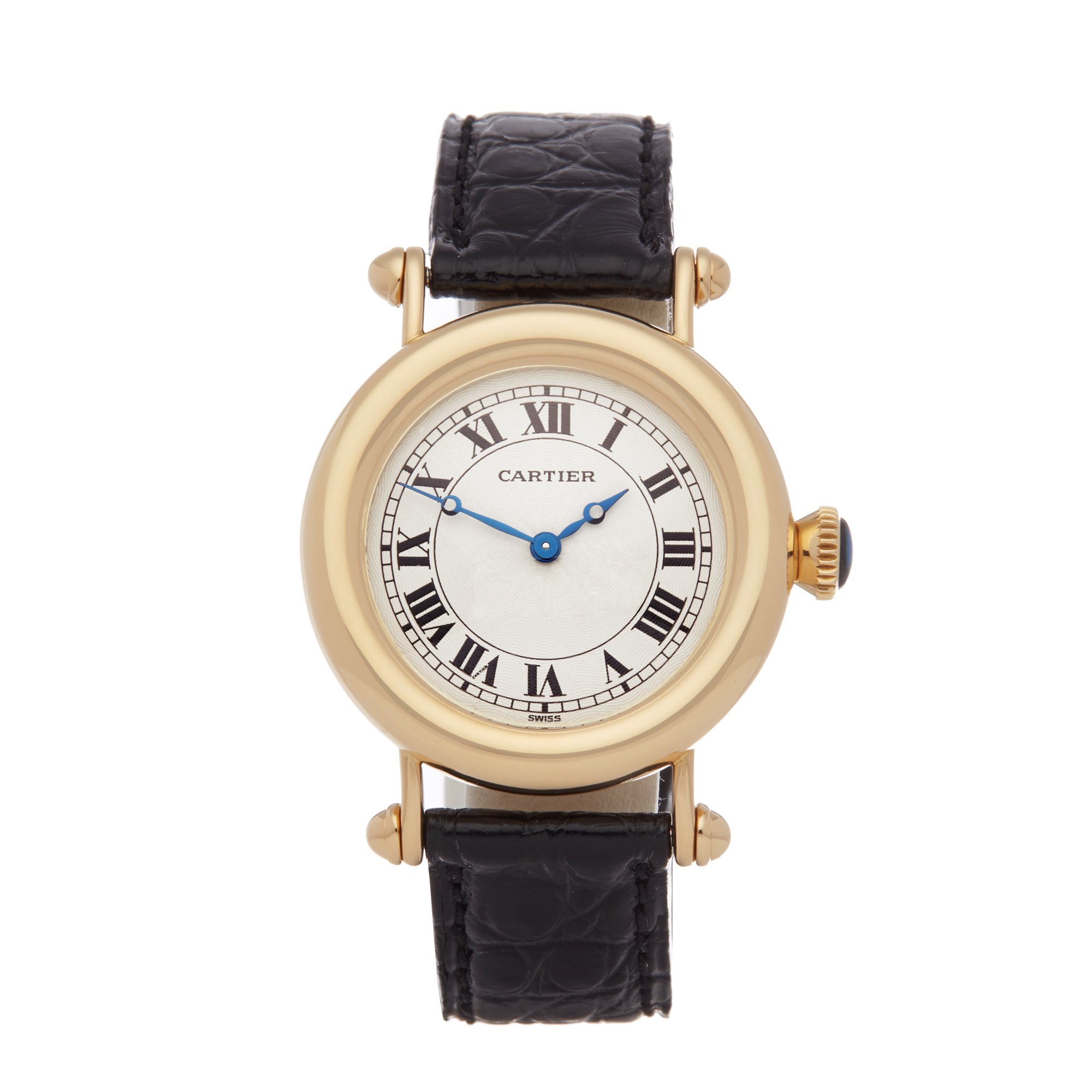 Cartier Diabolo 1460 D Ladies Yellow Gold Mechanique Watch