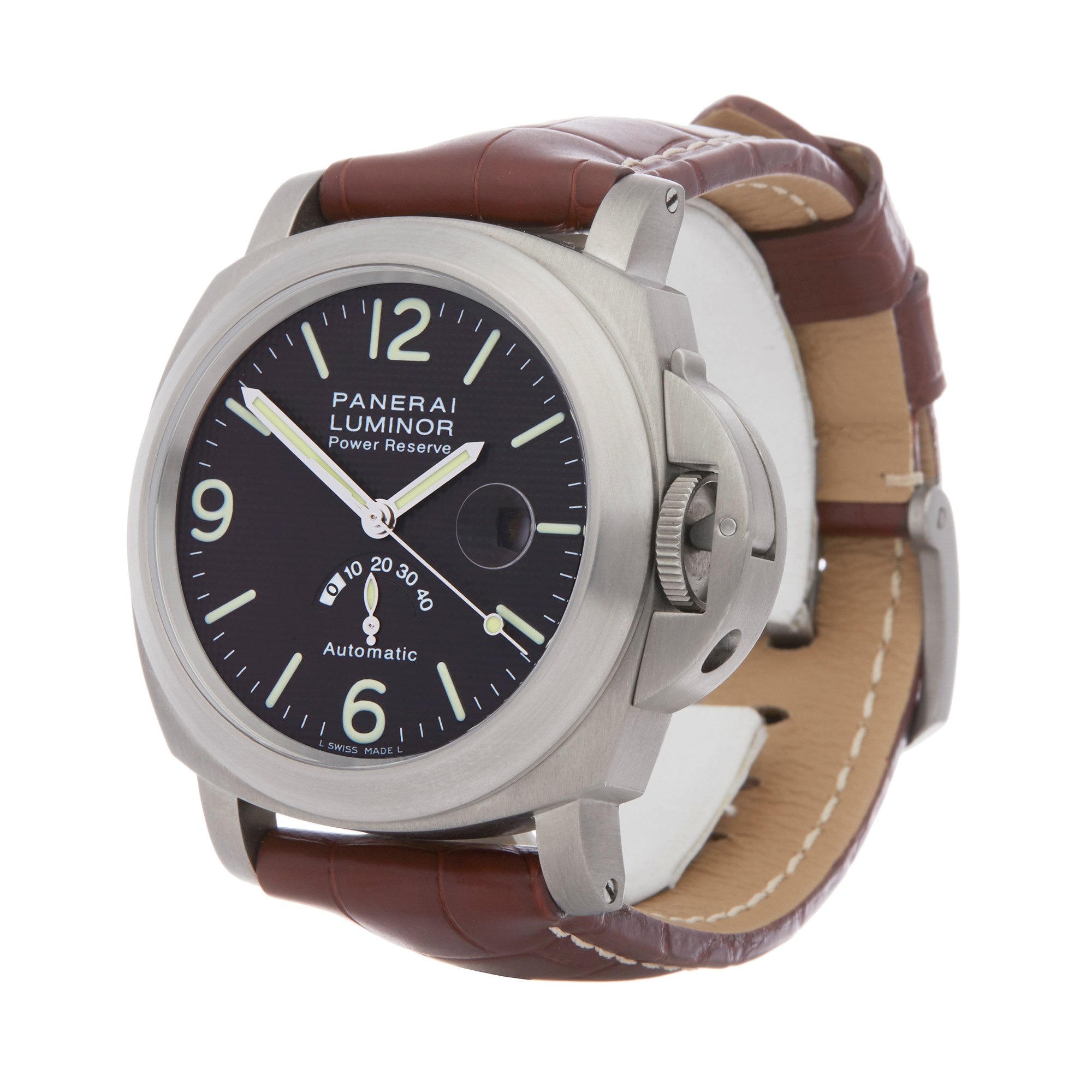 Panerai Luminor PAM00057 Men Titanium Power Reserve Watch - Image 2 of 7