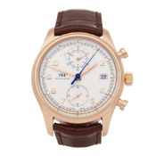 IWC Portuguese Classic IW390402 Men Rose Gold Chronograph Watch