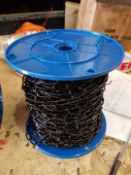 20 reels x 2.5mm (19mm x 7mm inside) 60 metre black japanned chain (bjcn2.519)