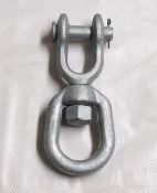 10 x 1/2" galvanised swivel eye and jaw (gsej13)