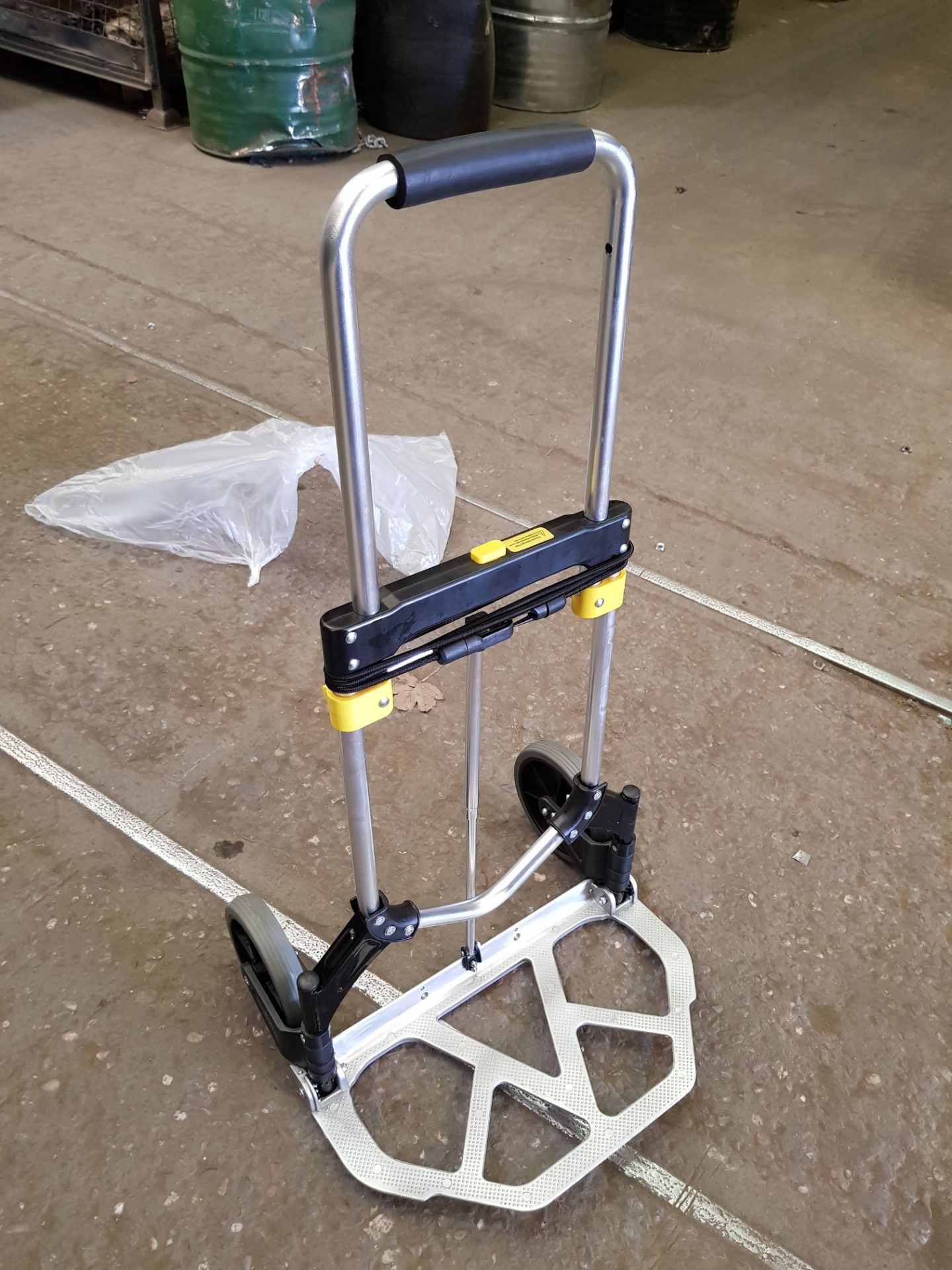 6 x aluminium folding sack truck (afsc)