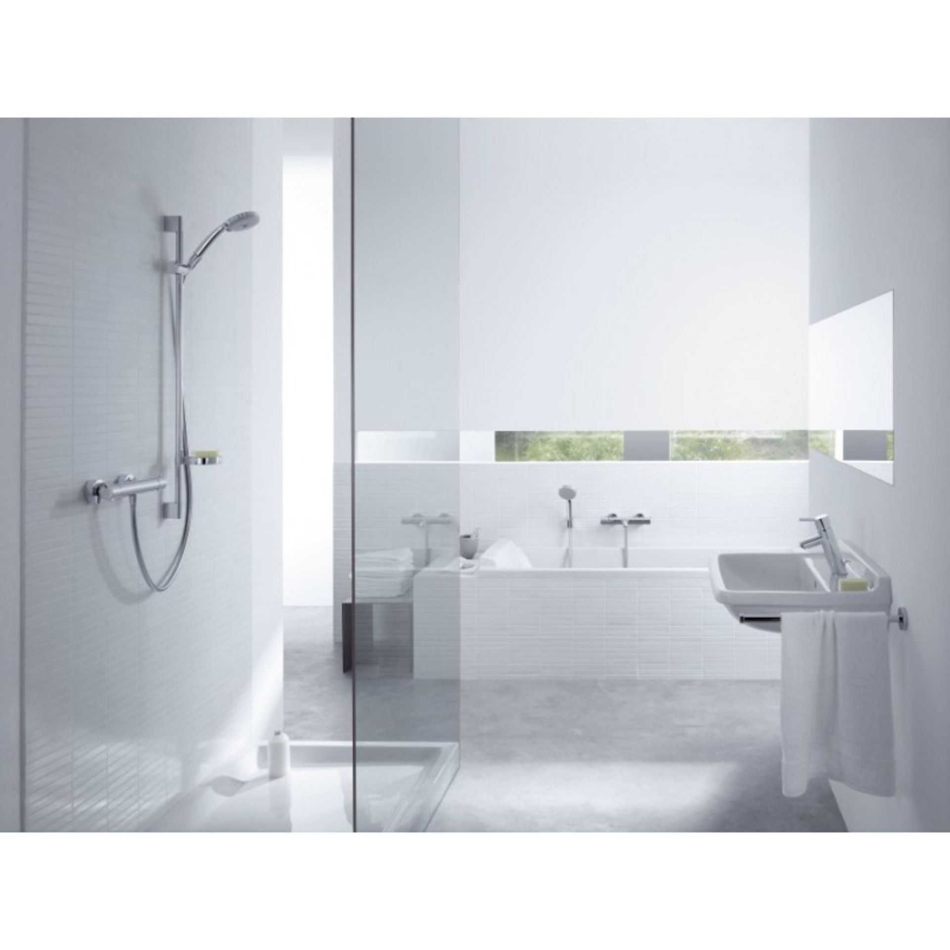 Hansgrohe - Croma 100 Multi Ecostat 1001 Shower Kit RRP £375 - Image 2 of 2