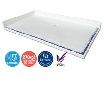 Contour Swift 1245mm X 1245mm Level Access Shower Tray. RRP £380