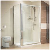 Roman Lumin8 1200mm Sliding Shower Door RRP £420