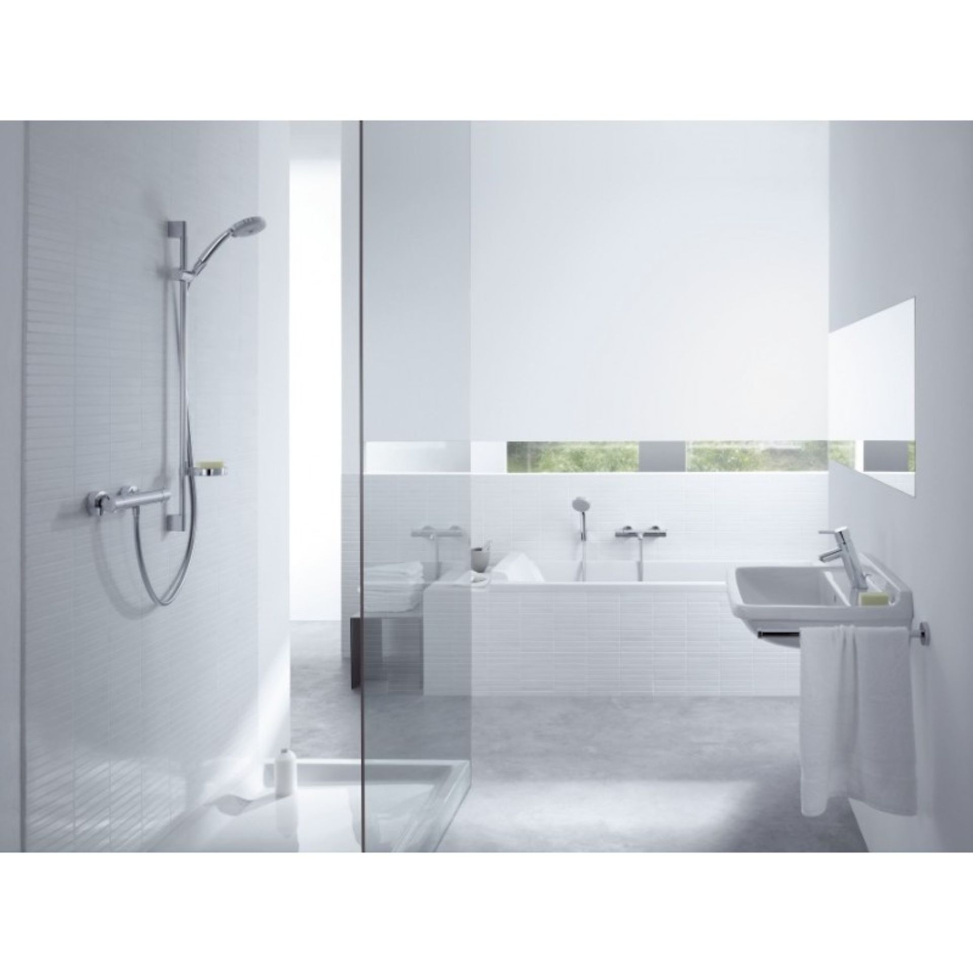 Hansgrohe - Croma 100 Multi Ecostat 1001 Shower Kit. RRP £375 - Image 2 of 2