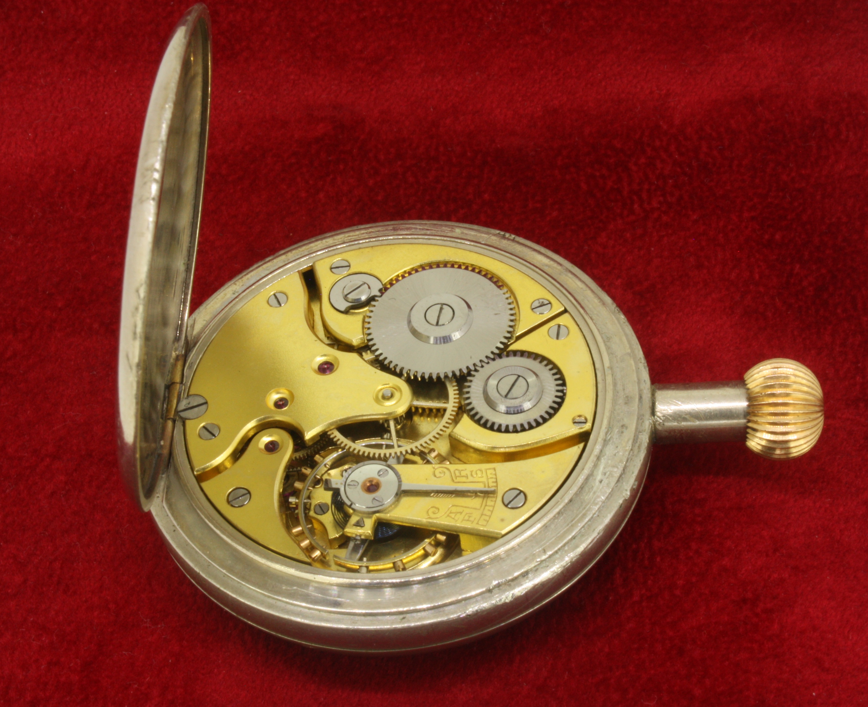 Antique Invicta Air Ministry 30 Hour Non Luminous Mark V Neckel Cased Pocket Watch - Image 4 of 4