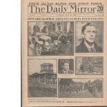 Original 1922 Newspaper Irish The Battle Of Dublin Rare Reports & Images