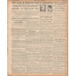3 Original War Of Independence 1920 Newspapers Each With News Reports-1