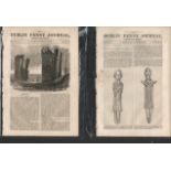 Antique Set Featuring 2 Editions of The Dublin Penny Journal published 1882 (34)