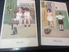 Collection Of 80 Vintage Postcards Lots Of Difference Themes British European