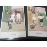 Collection Of 80 Vintage Postcards Lots Of Difference Themes British European