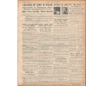 Original Irish War Of Independence Newspaper Reports & Headlines